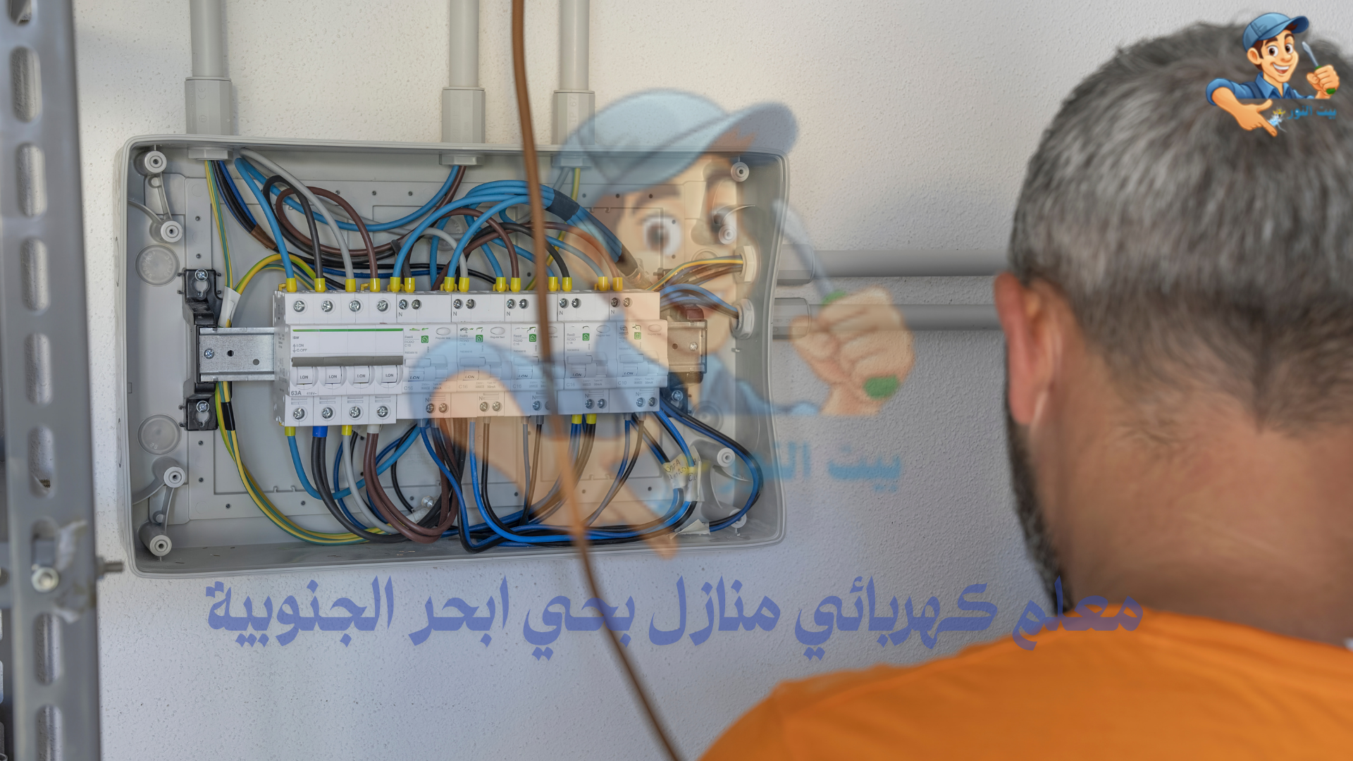 كهربائي منازل بحي ابحر الجنوبية