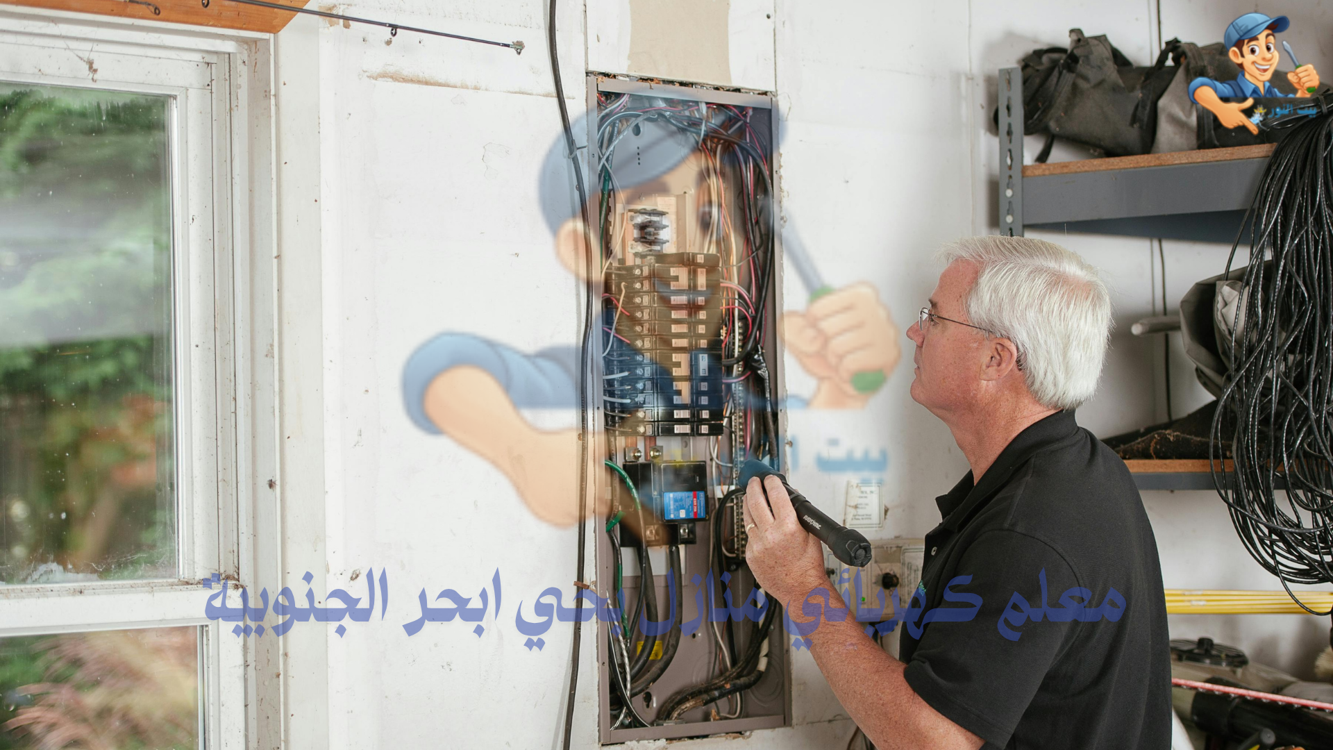 كهربائي تأسيس منازل بحي ابحر الجنوبية