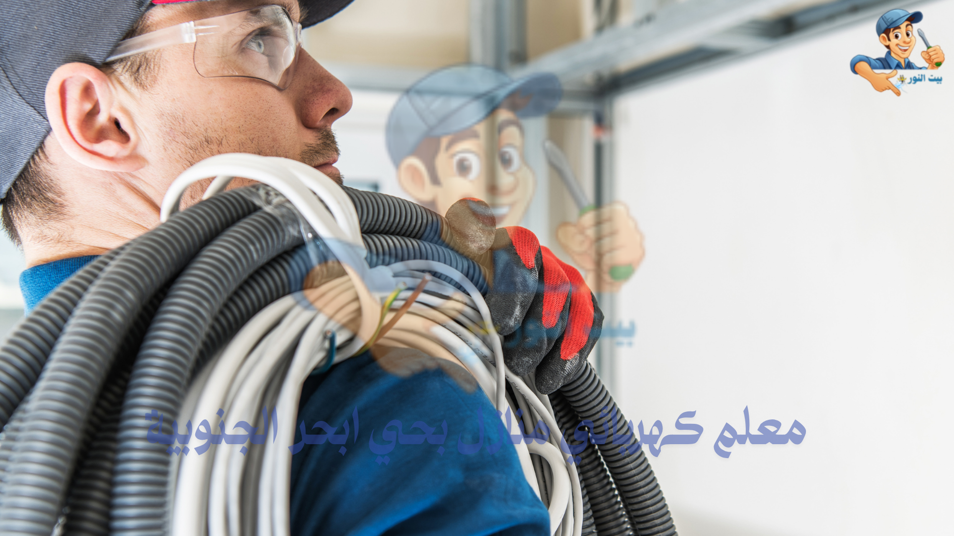 تمديدات كهرباء بحي ابحر الجنوبية